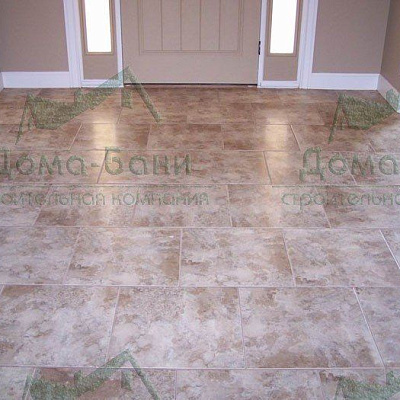 Износостойкая плитка в прихожей